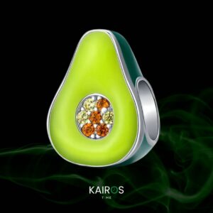 Charm Aguacate – Plata 925