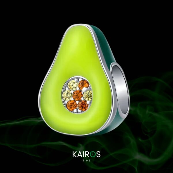Charm Aguacate – Plata 925