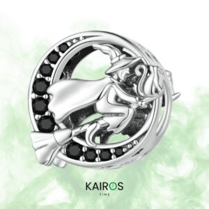 Charm Bruja en la Luna – Plata 925