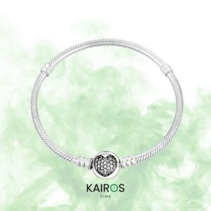 Brazalete Corazón Místico – Plata 925