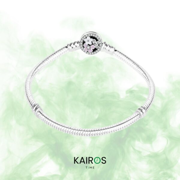 Brazalete Flores de Colores – Plata 925