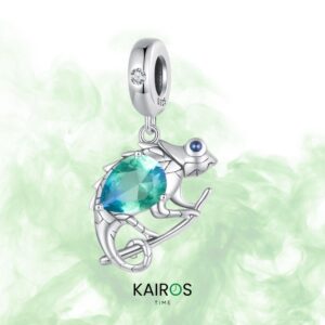 Charm Camaleón Brillante – Plata 925